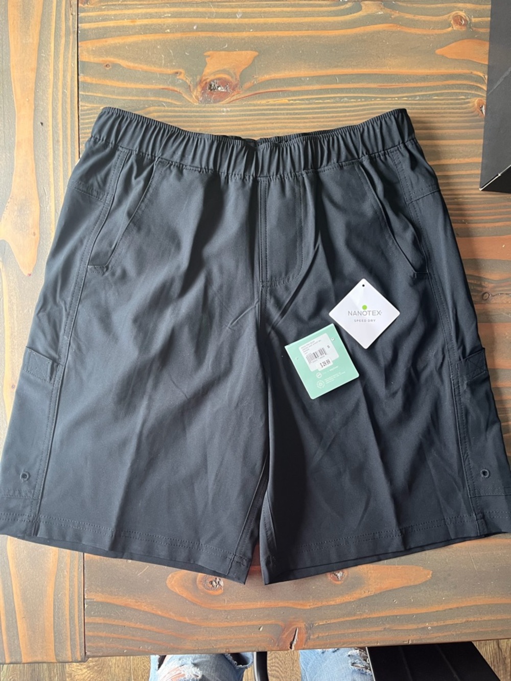 Magellan Outdoors Black Athletic Shorts